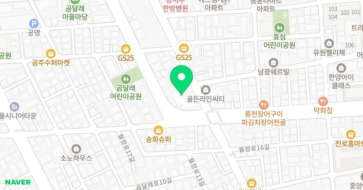 신목동샤르망오피스텔 위치 지도 - 서울특별시 양천구 월정로 101