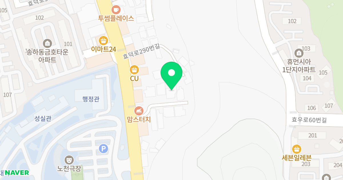 (571) 위치 지도 - 광주광역시 남구