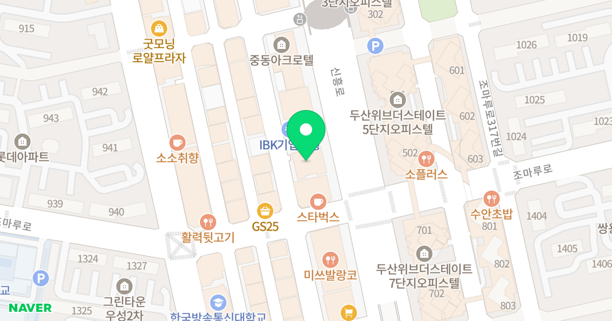 굿모닝위너스텔4차 위치 지도 - 경기도 부천시 원미구  163