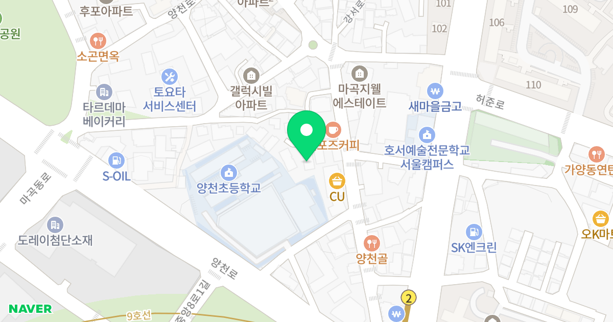 마곡파크뷰비동 위치 지도 - 서울특별시 강서구 양천로49길 39-7