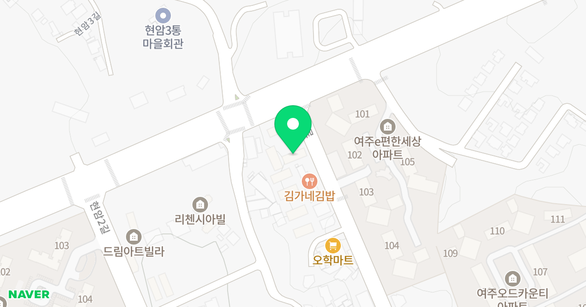 비아트리스 위치 지도 - 경기도 여주시
