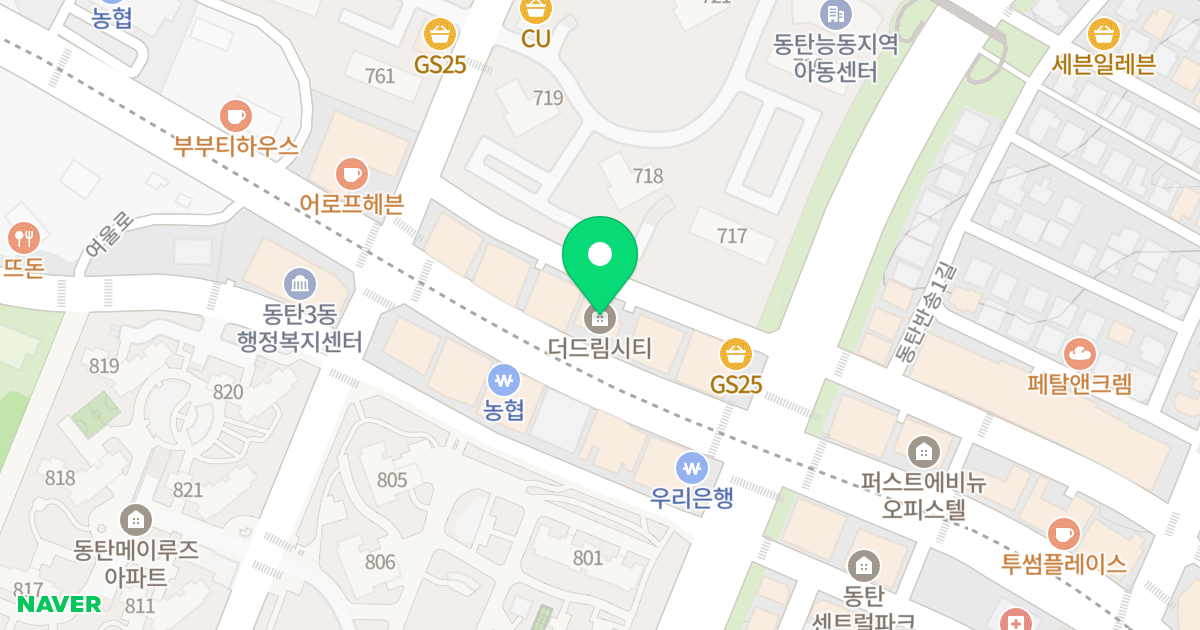 (1113-4) 위치 지도 - 경기도 화성시