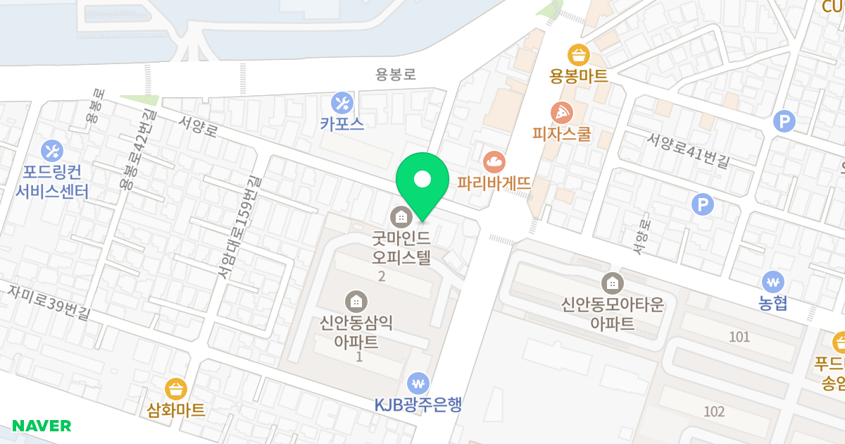 (478-5) 위치 지도 - 광주광역시 북구 서양로 20