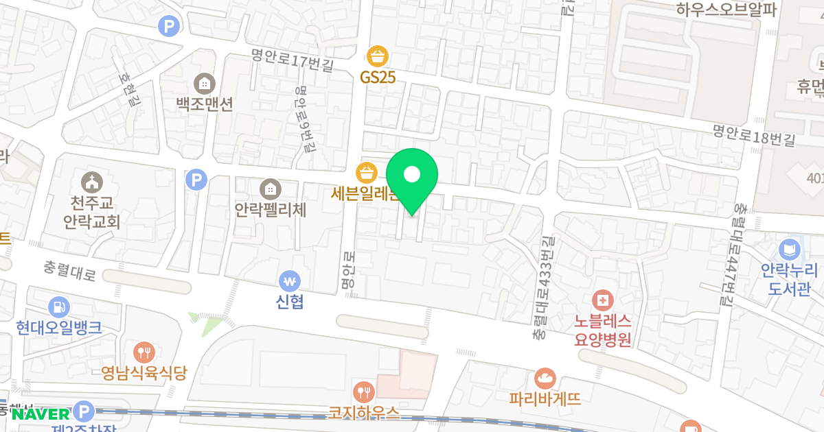 성보펠리스 위치 지도 - 부산광역시 동래구 명안로10번길 10