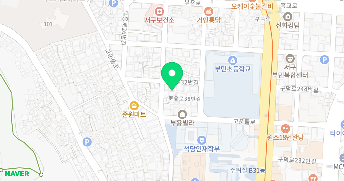 신성노블레스R 위치 지도 - 부산광역시 서구 부용로32번길 27-6