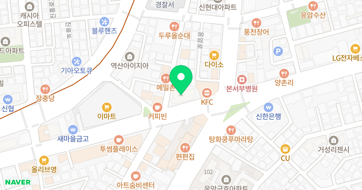 응암아네스트 위치 지도 - 서울특별시 은평구 은평로 123