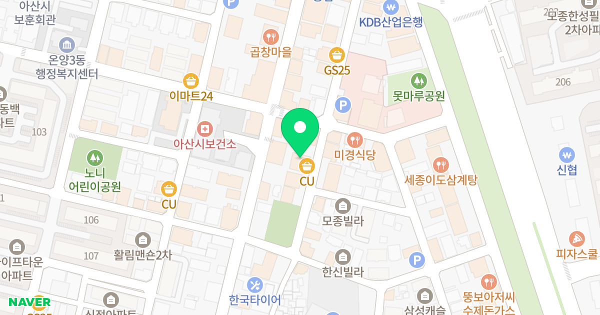 (572-8) 위치 지도 - 충청남도 아산시 번영로230번길 20