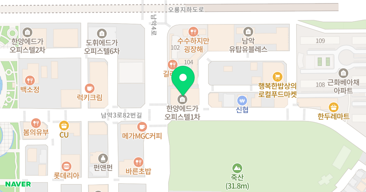 (1472) 위치 지도 - 전라남도 무안군 삼향읍 남악4로 86