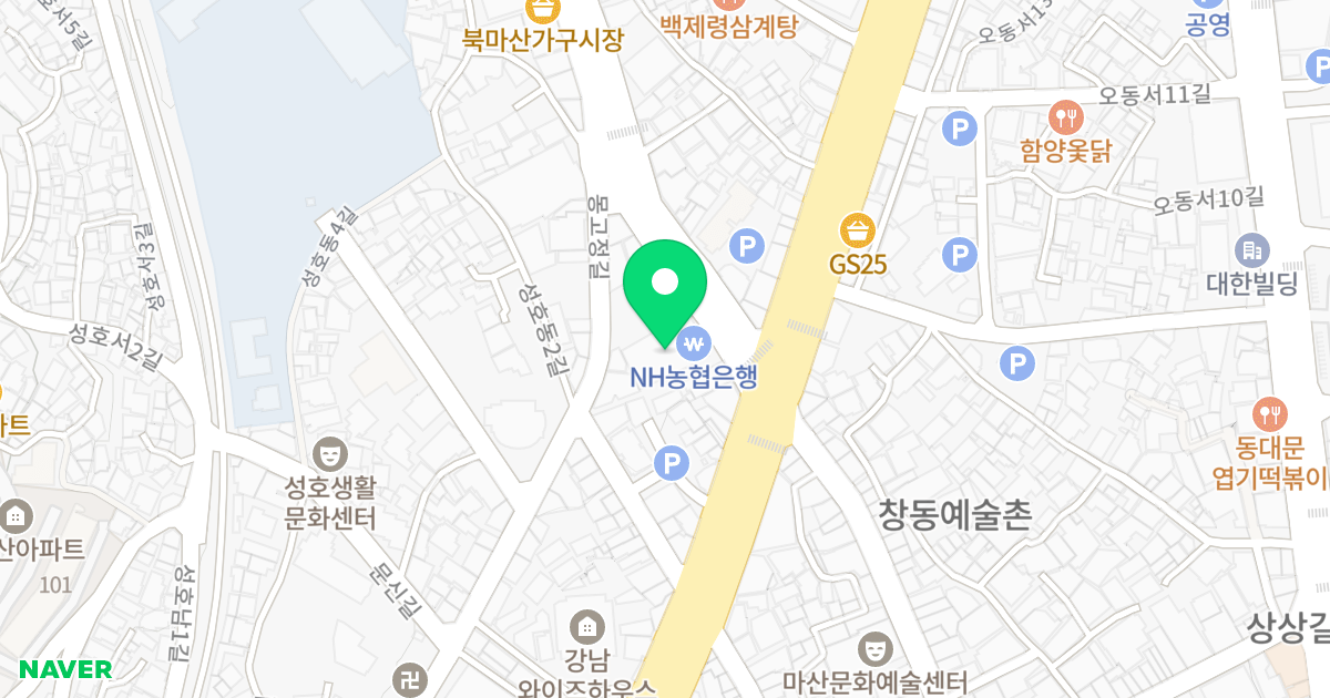 창동 오피스텔 위치 지도 - 경상남도 창원시 마산합포구 북성로 5