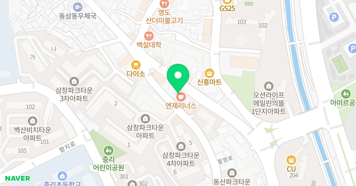 (363-16) 위치 지도 - 부산광역시 영도구 절영로 554
