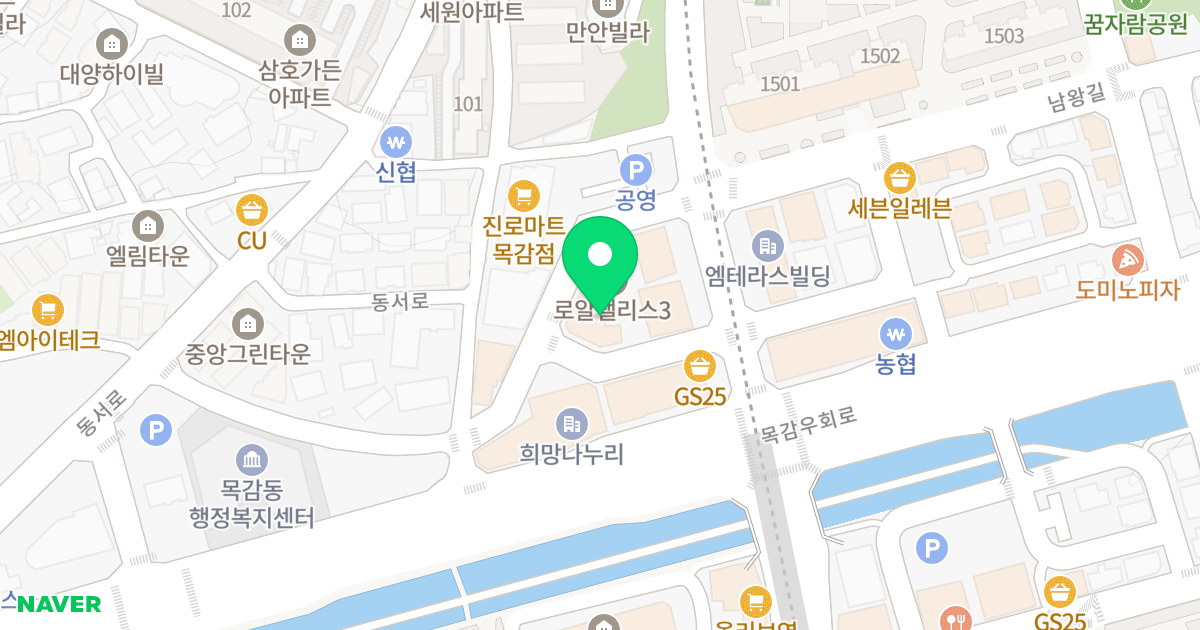 다인로얄팰리스3차 위치 지도 - 경기도 시흥시