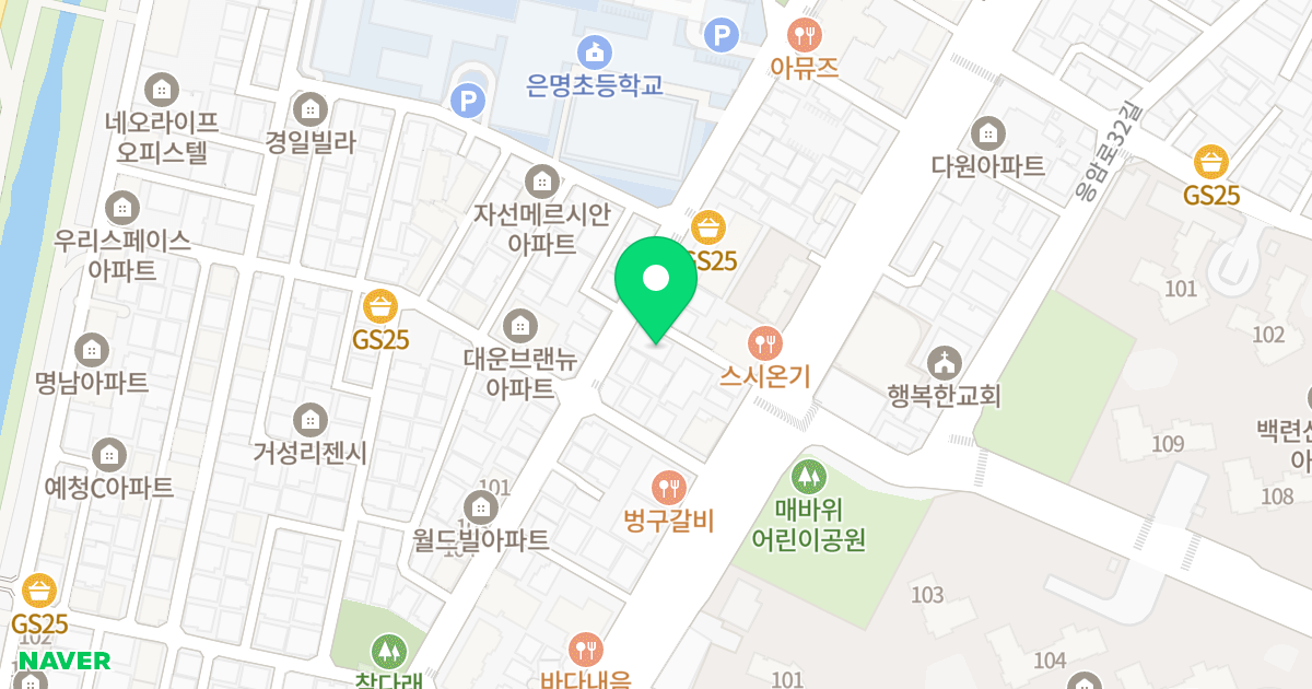 예지프렌시아 위치 지도 - 서울특별시 은평구