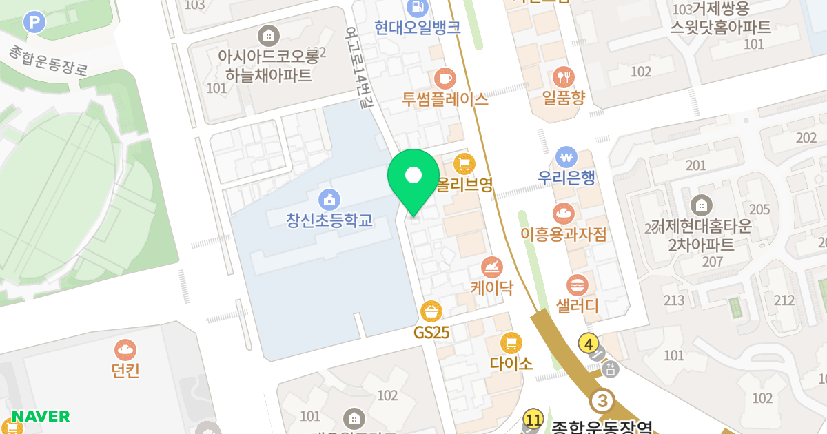 (894-19) 위치 지도 - 부산광역시 연제구 여고로14번길 53