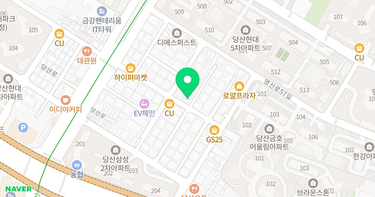 (32-31) 위치 지도 - 서울특별시 영등포구 당산로38길 13-1