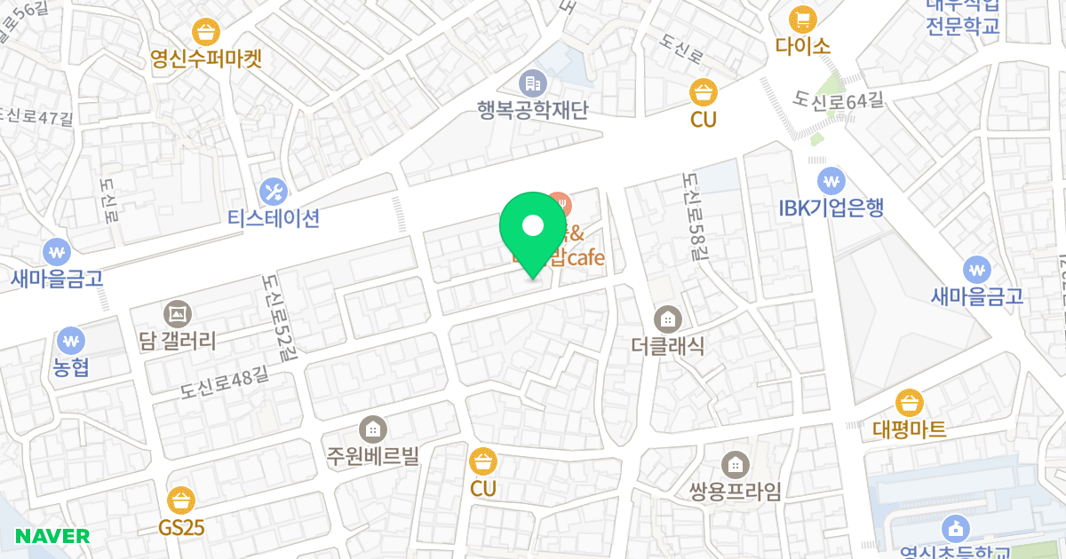 조인 위치 지도 - 서울특별시 영등포구