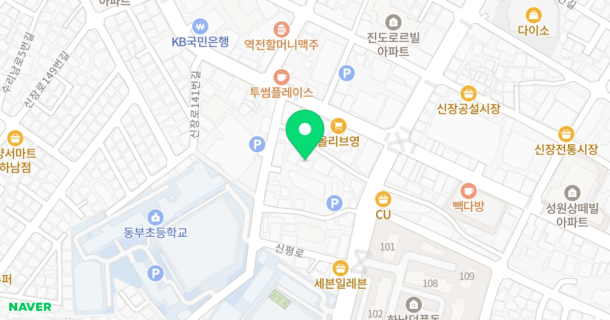 새한오피스텔 위치 지도 - 경기도 하남시 역말로 74-8