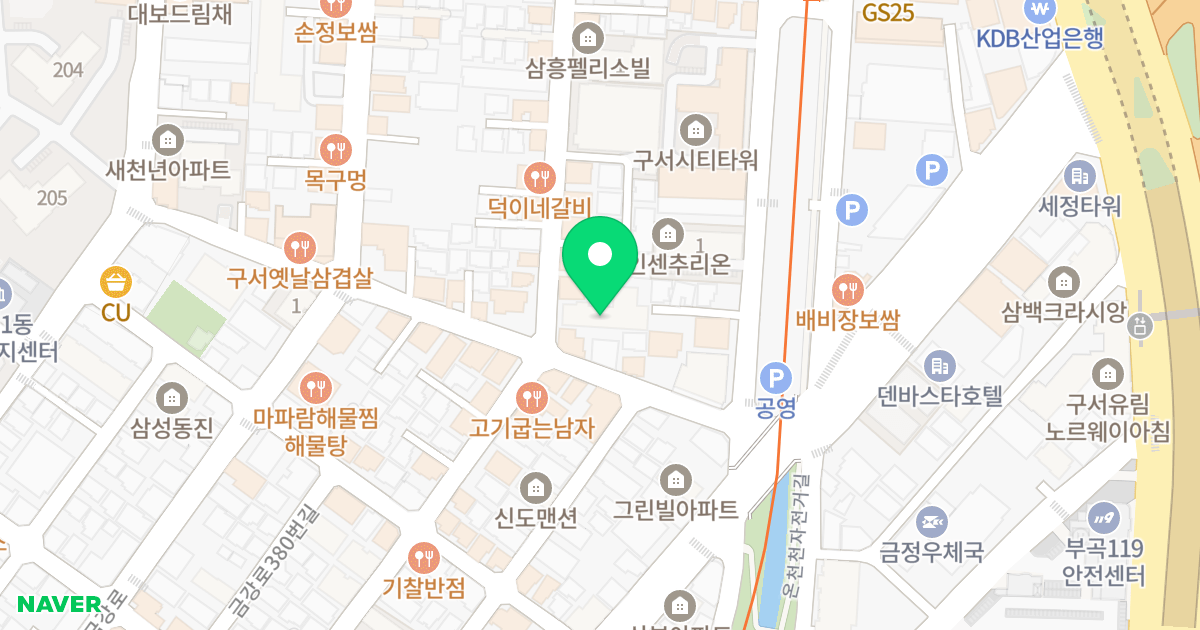경희빌리지 위치 지도 - 부산광역시 금정구 수림로50번길 130