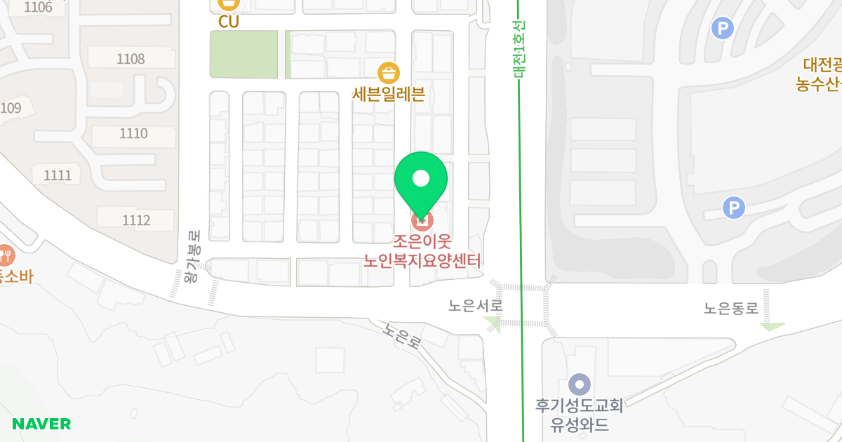노은동오피스텔 위치 지도 - 대전광역시 유성구 왕가봉로2번길 27-2