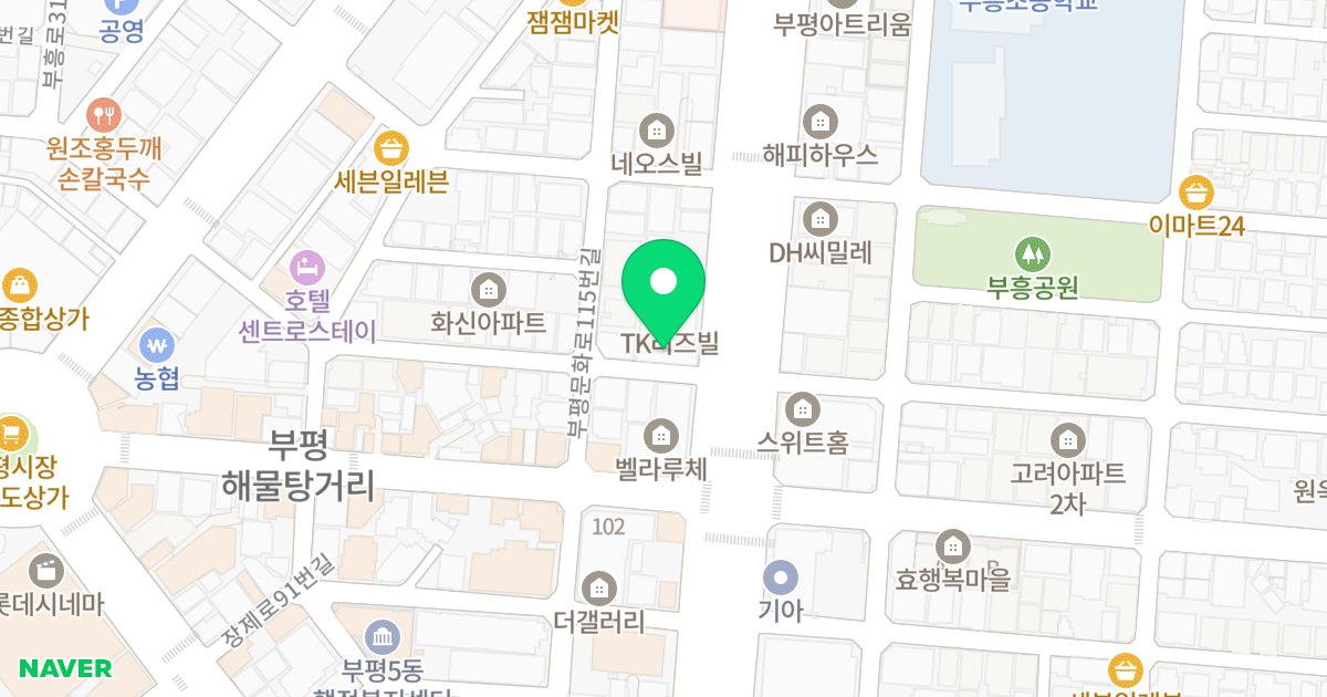 비에네스타 위치 지도 - 인천광역시 부평구