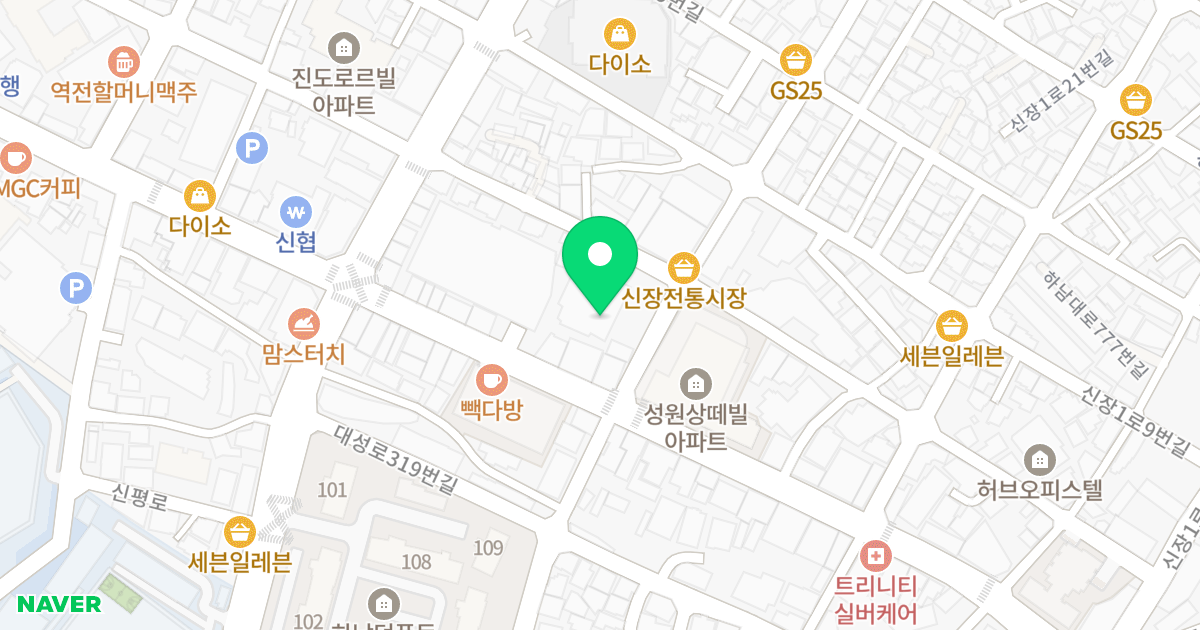하이렉스오피스텔 위치 지도 - 경기도 하남시 하남대로801번길 74