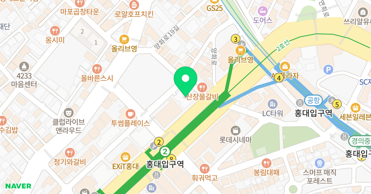 마젤란21 오피스텔 위치 지도 - 서울특별시 마포구 양화로 175