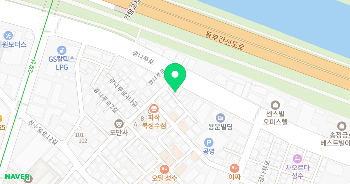 (299-29) 위치 지도 - 서울특별시 서울특별시 성동구 성수동2가 299-29