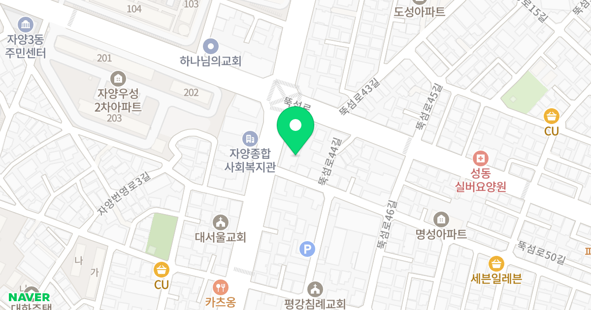 제이원하이텔 위치 지도 - 서울특별시 서울특별시 광진구 자양동 608-21