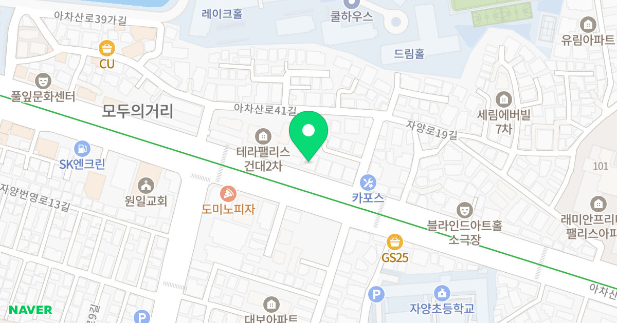 (224-12) 위치 지도 - 서울특별시 서울특별시 광진구 자양동 224-12
