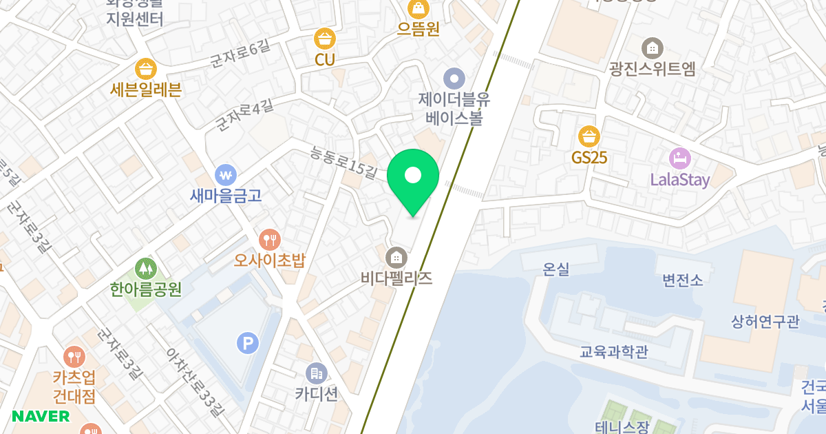 테라팰리스 건대4차 위치 지도 - 서울특별시 서울특별시 광진구 화양동 2-10