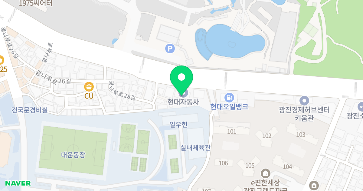 (302-24) 위치 지도 - 서울특별시 서울특별시 광진구 화양동 302-24
