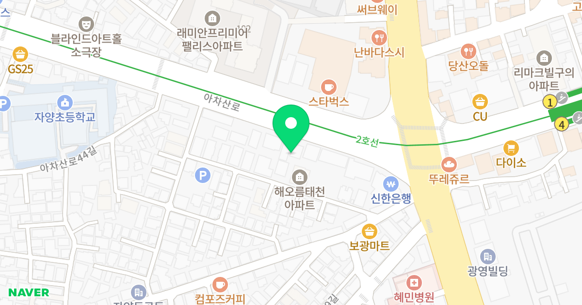 제이 타워 위치 지도 - 서울특별시 서울특별시 광진구 자양동 219-8