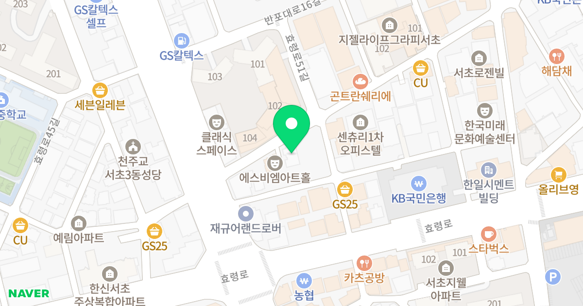 DK밸리뷰시티 위치 지도 - 서울특별시 서초구 반포대로14길 14