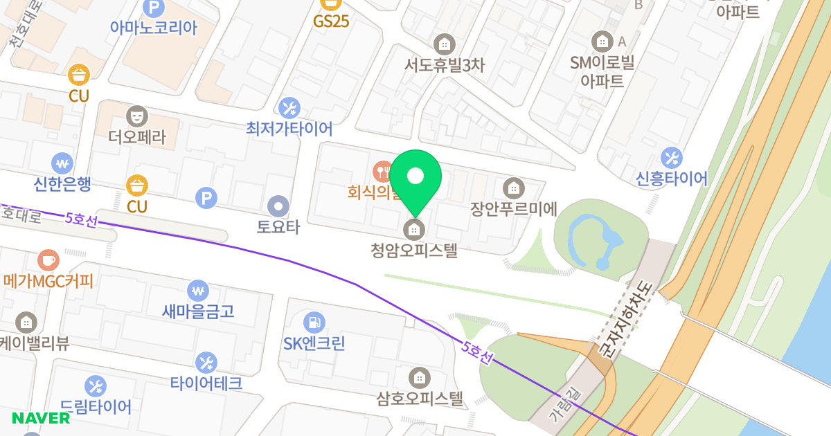 (466-9) 위치 지도 - 서울특별시 서울특별시 동대문구 장안동 466-9