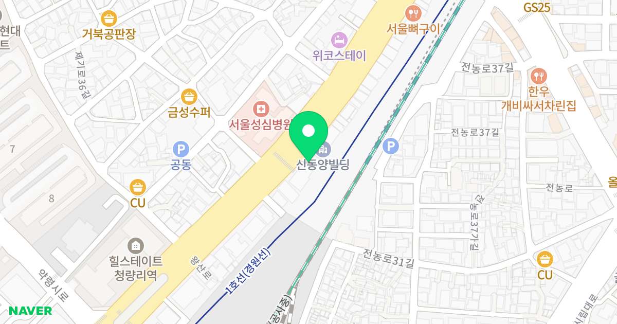 스테이 하이 오피스텔 위치 지도 - 서울특별시 서울특별시 동대문구 전농동 602-23