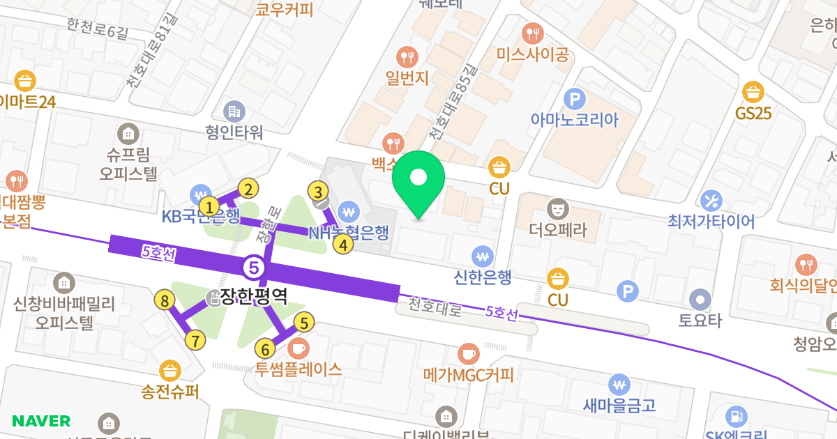 양지빌딩 위치 지도 - 서울특별시 서울특별시 동대문구 장안동 464-3
