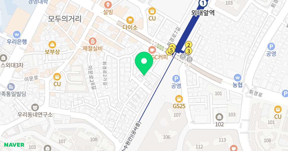 (309-20) 위치 지도 - 서울특별시 서울특별시 동대문구 이문동 309-20