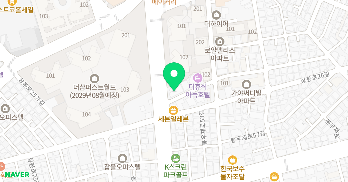 (506-8) 위치 지도 - 서울특별시 서울특별시 중랑구 망우동 506-8