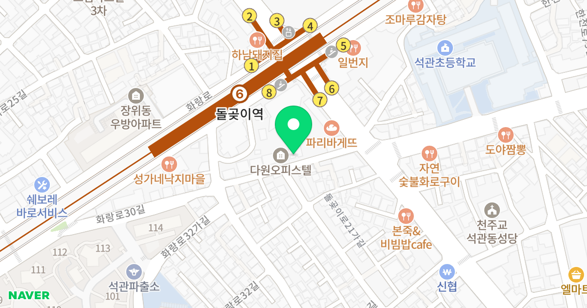 (335-2) 위치 지도 - 서울특별시 서울특별시 성북구 석관동 335-2