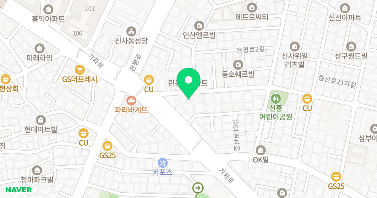 (30-7) 위치 지도 - 서울특별시 서울특별시 은평구 신사동 30-7