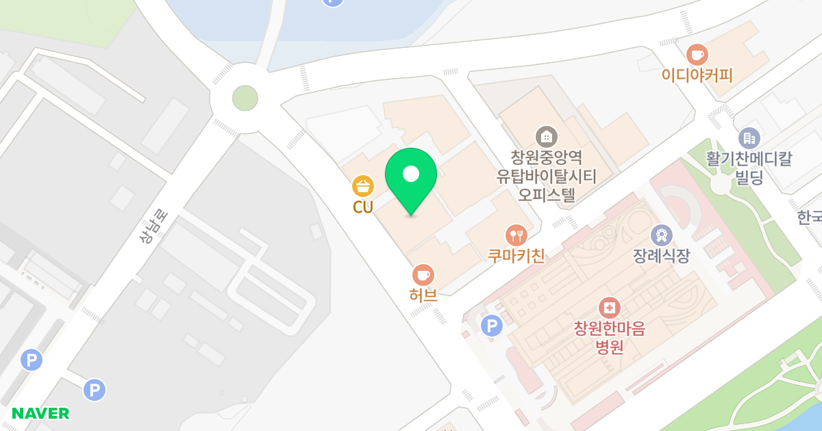 센트럴 애비뉴 위치 지도 - 경상남도 창원시 의창구 용동로57번길 20