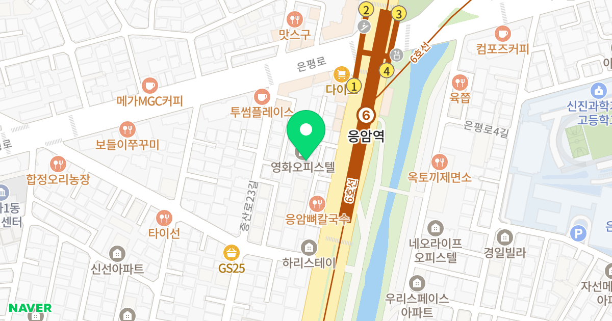 신사동 23-48 위치 지도 - 서울특별시 서울특별시 은평구 신사동 23-48