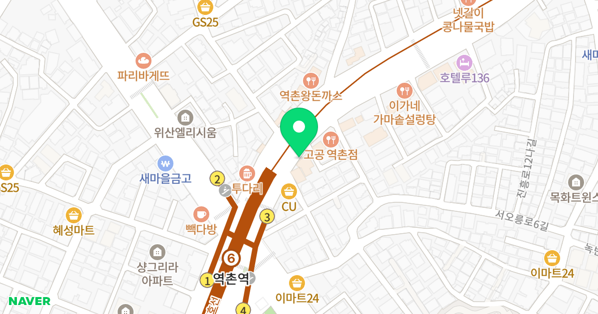 스카이 타워 위치 지도 - 서울특별시 서울특별시 은평구 녹번동 144-100