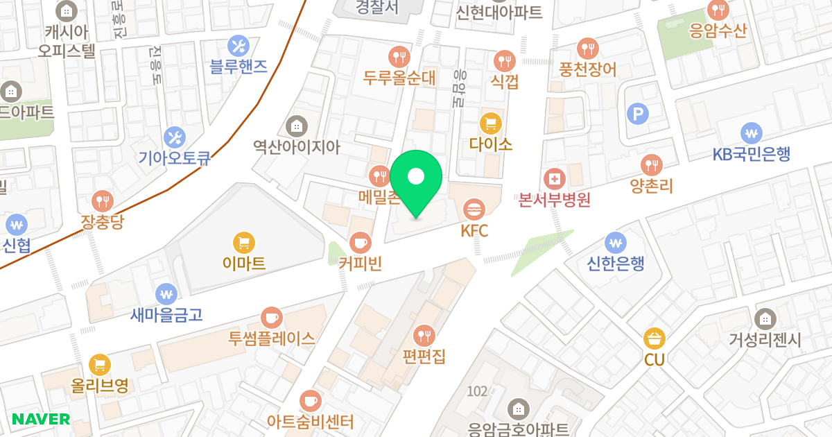 응암아네스트 위치 지도 - 서울특별시 서울특별시 은평구 응암동 88-8
