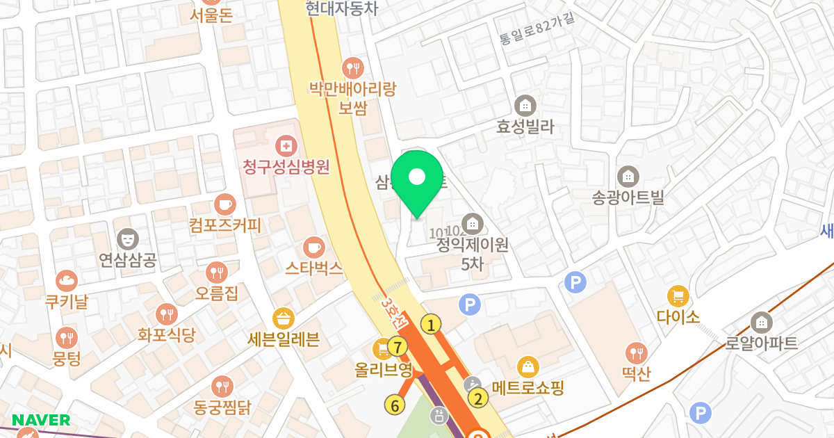 마하나임불광 위치 지도 - 서울특별시 서울특별시 은평구 불광동 484-64