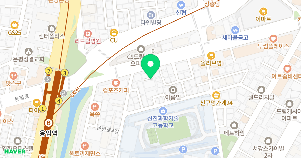 백명TRENDY 위치 지도 - 서울특별시 서울특별시 은평구 응암동 111-14