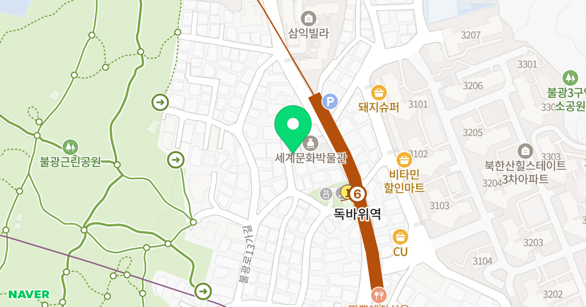 미르라이프 위치 지도 - 서울특별시 서울특별시 은평구 불광동 221-3