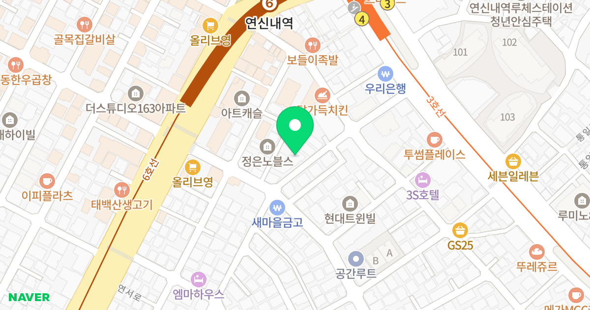 도원빌딩 위치 지도 - 서울특별시 서울특별시 은평구 대조동 197-20