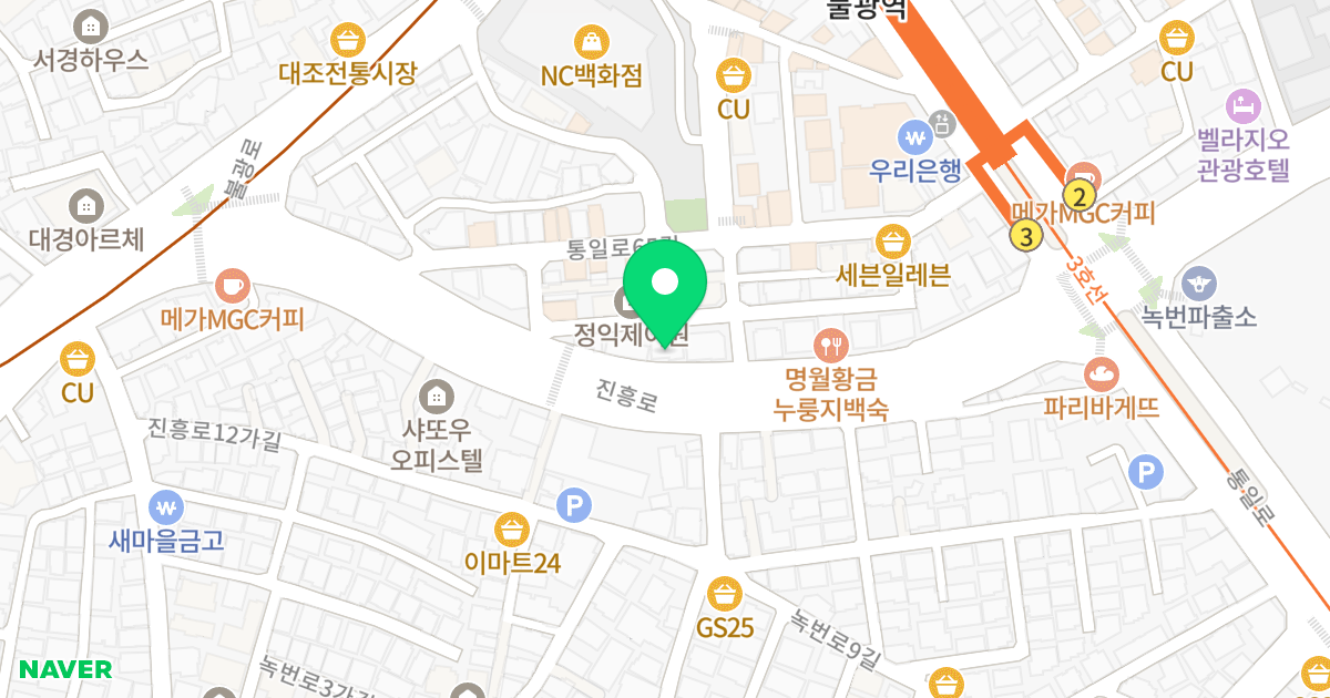 단홈그라치아 위치 지도 - 서울특별시 서울특별시 은평구 대조동 15-133