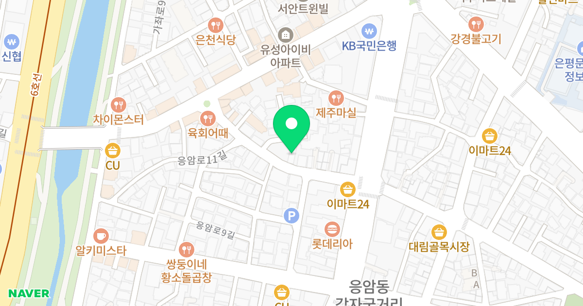위산엘리시움 위치 지도 - 서울특별시 서울특별시 은평구 응암동 599-38