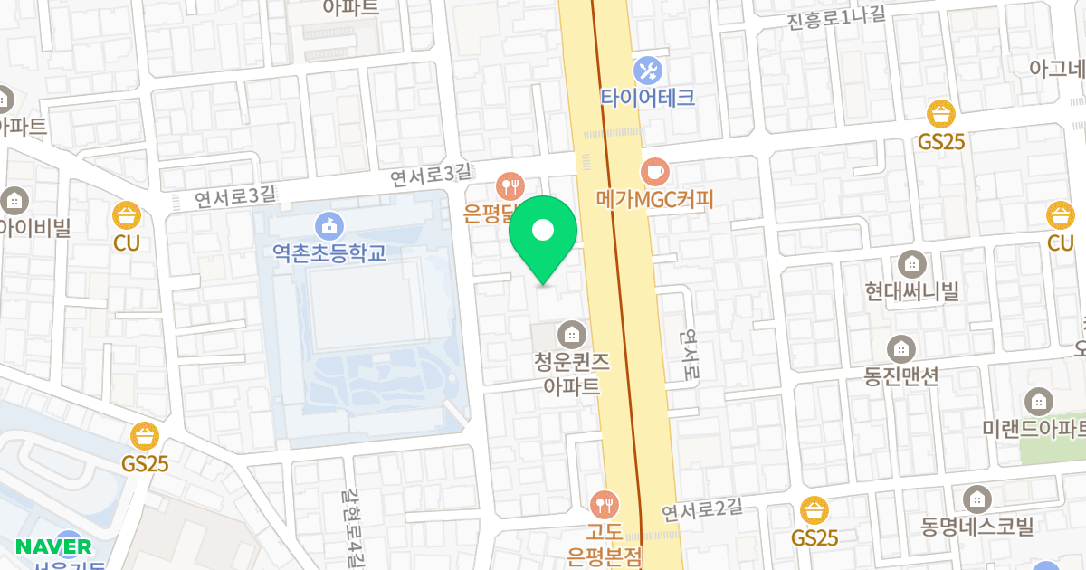(83-25) 위치 지도 - 서울특별시 서울특별시 은평구 역촌동 83-25